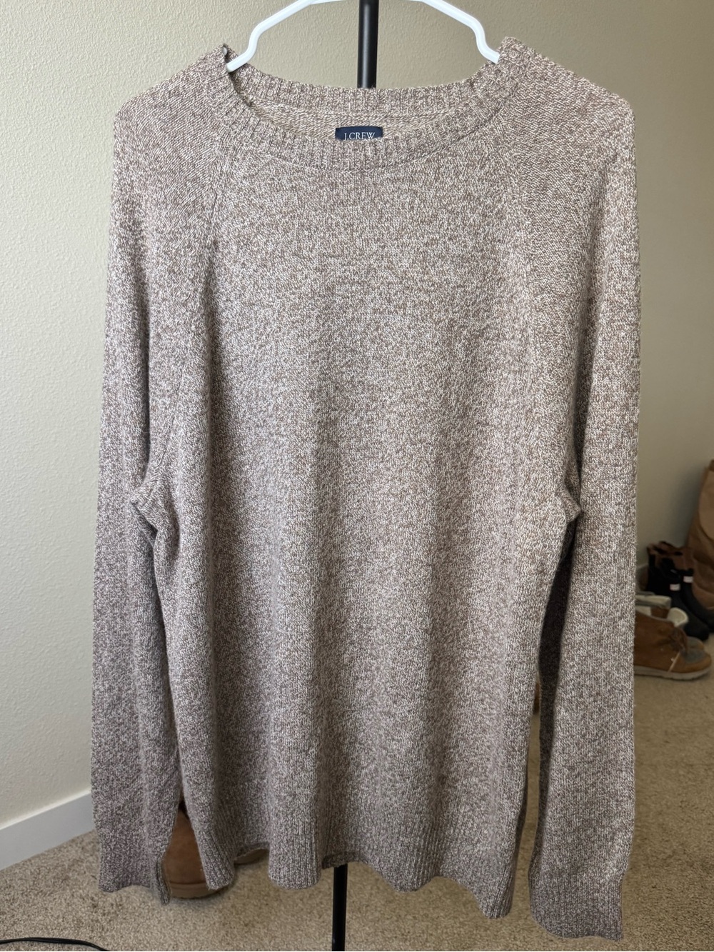 J. Crew Women’s Tan Brown Crewneck Sweater